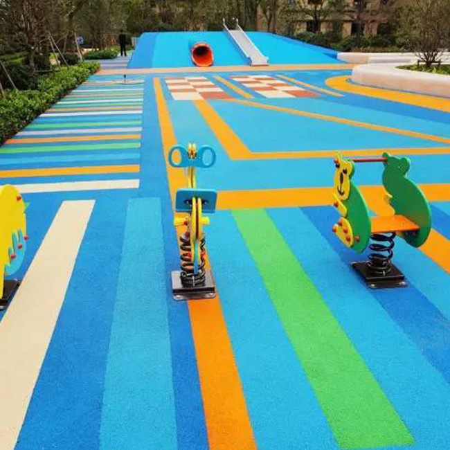 Anti Bacterial Indoor Outdoor EPDM Playground Surface Eco Friendly