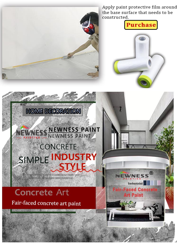 Single Component High Hardness Wall Designs Matte Micro cement for Existing Finishes