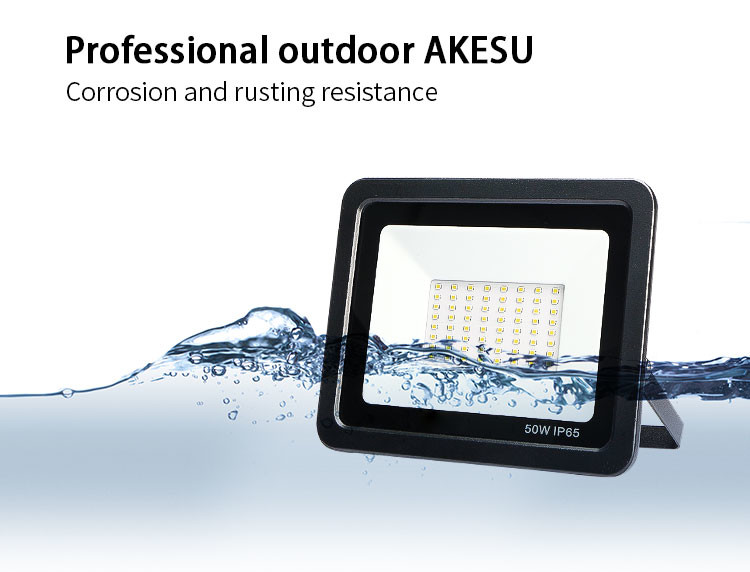 CRI80 Outdoor LED Flood Lights 100w Aluminum Housing Smart Explosion Proof Portable