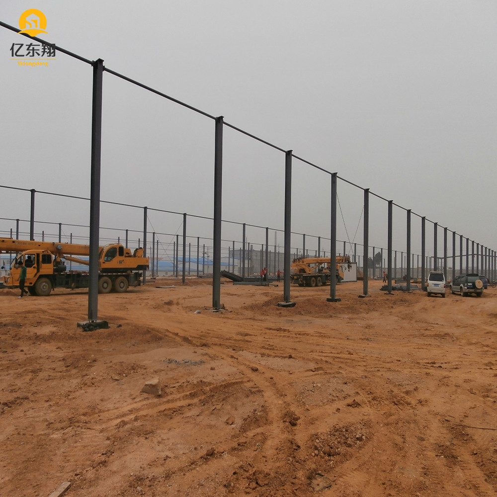 Customizable Steel Structure Factory Prefabricated Steel Frame Plant With Bolt Connection