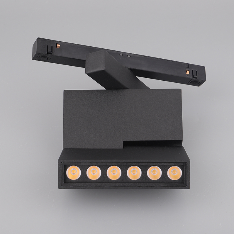 Dc 48v Contemporary Track Lighting , 4 Wire Magnetic Stylish Track Lighting