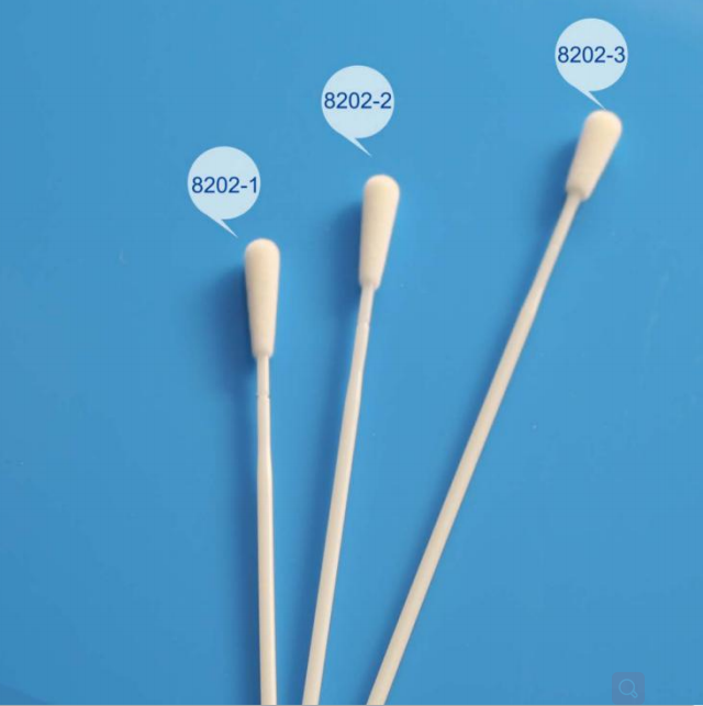150mm Disposable Sampling Swab , Medical PCR Test Throat Swab