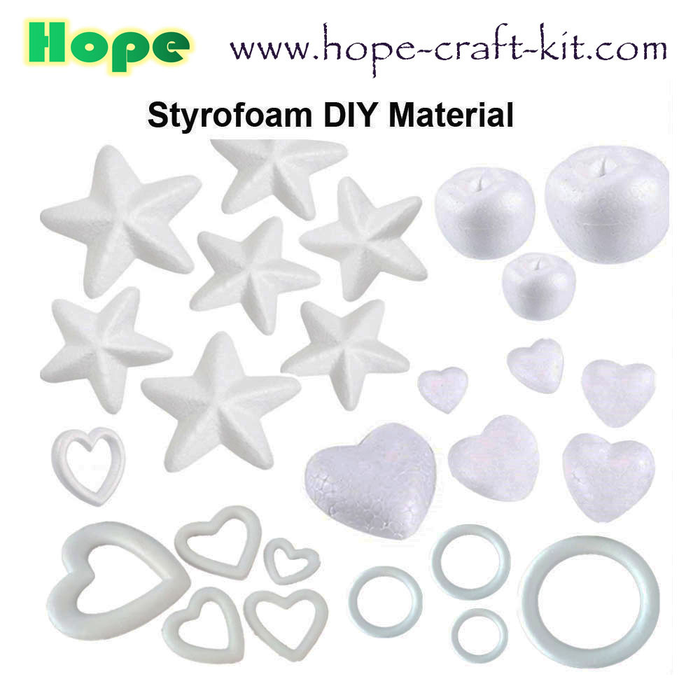 EPS Styrofoam Foam Beads Small Foam Ball for Kids Hobbies DIY Material OEM ODM Various Colors and Size,