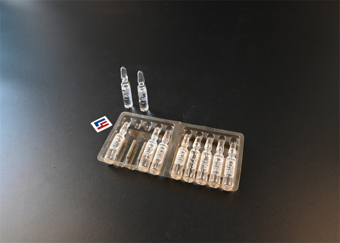 Ampoule Tray Ampoule Blister Packaging Medical Grade PET PETG ISO13485 Certificated