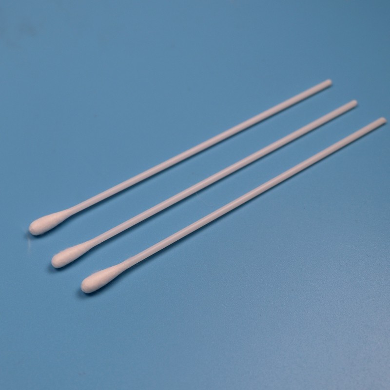15cm Disposable PS Stick Dacron Oral Swab Medical EO Sterile Specimen Collection Swab