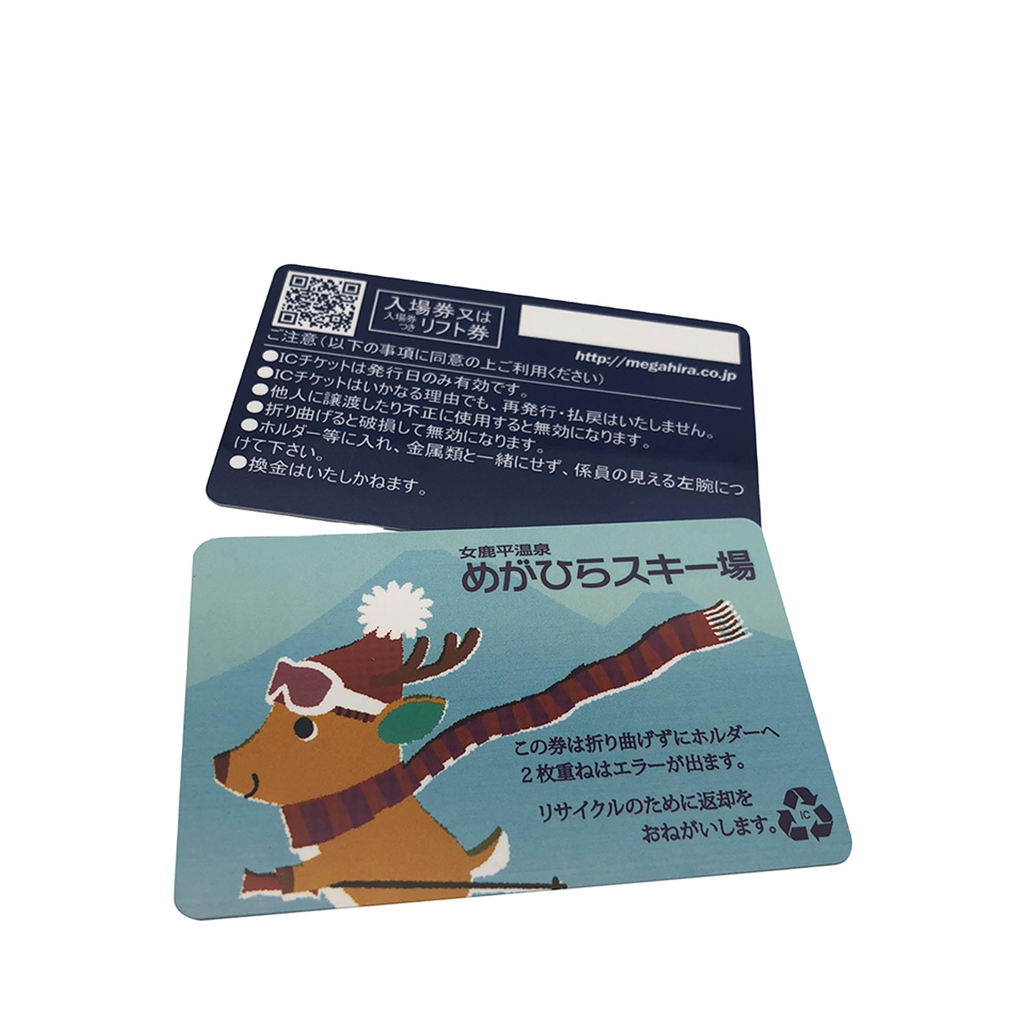 RFID Contactless PLA Smart Card Friendly Marterial for Packing And Access Control