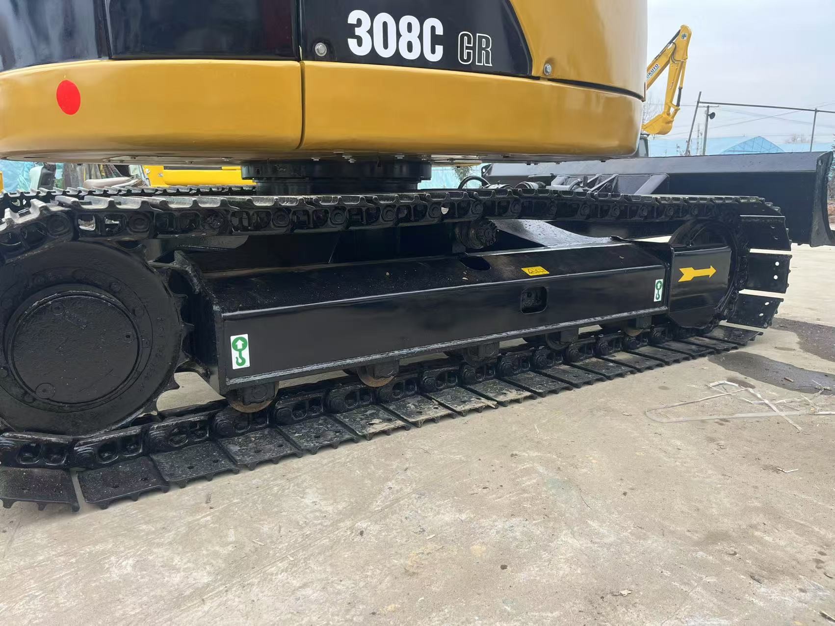 8 Ton Cat Used Backhoe Crawler Excavators CAT 308C Second Hand Diggers With 0.28m3