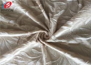 Buy cheap Flower Embossed Crushed Velour Fabric Sofa Velvet Upholstery Fabric For Home Textile product