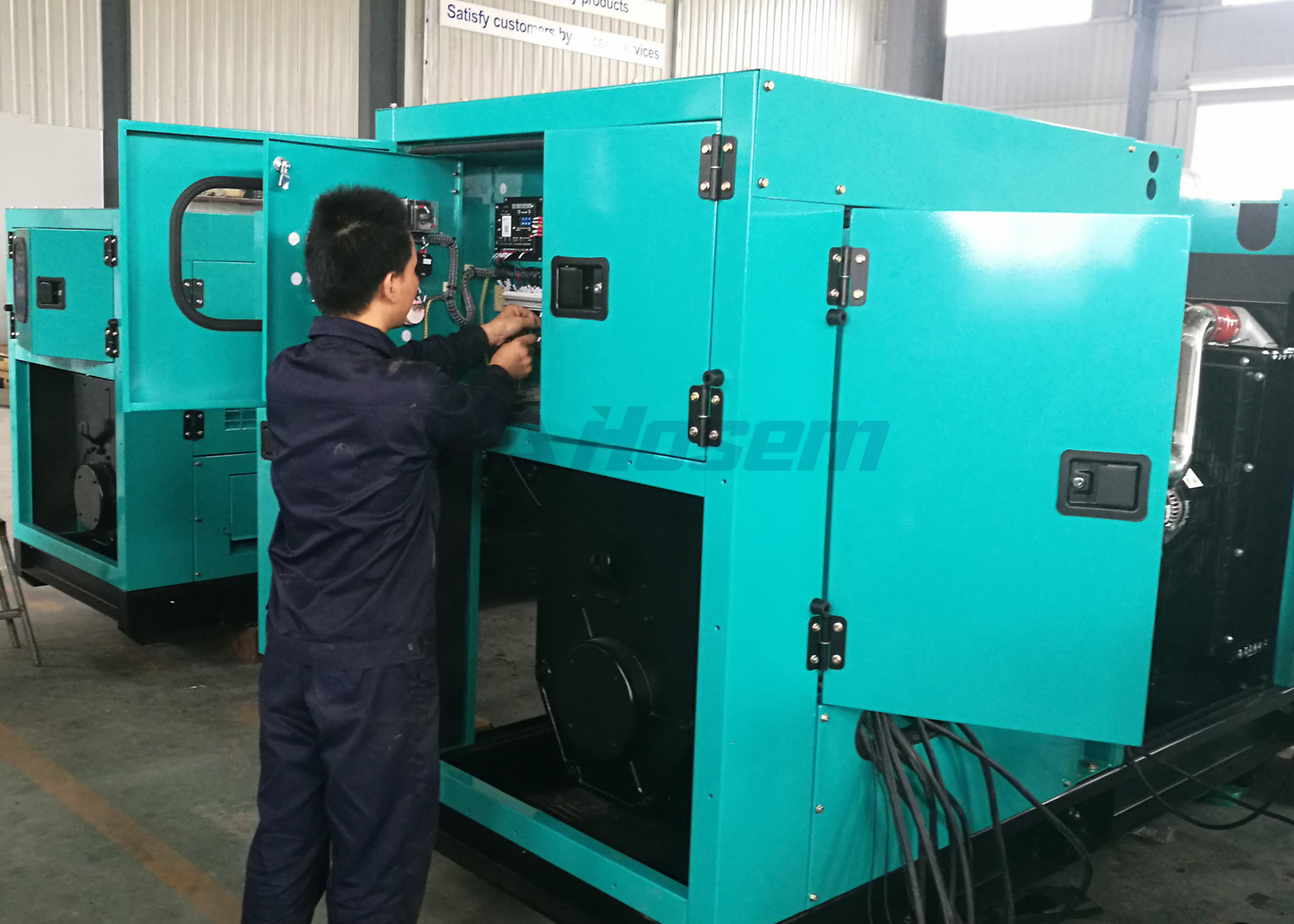 Cummins Generator Set with 6BTA5.9-G2 Diesel Engine for Factory
