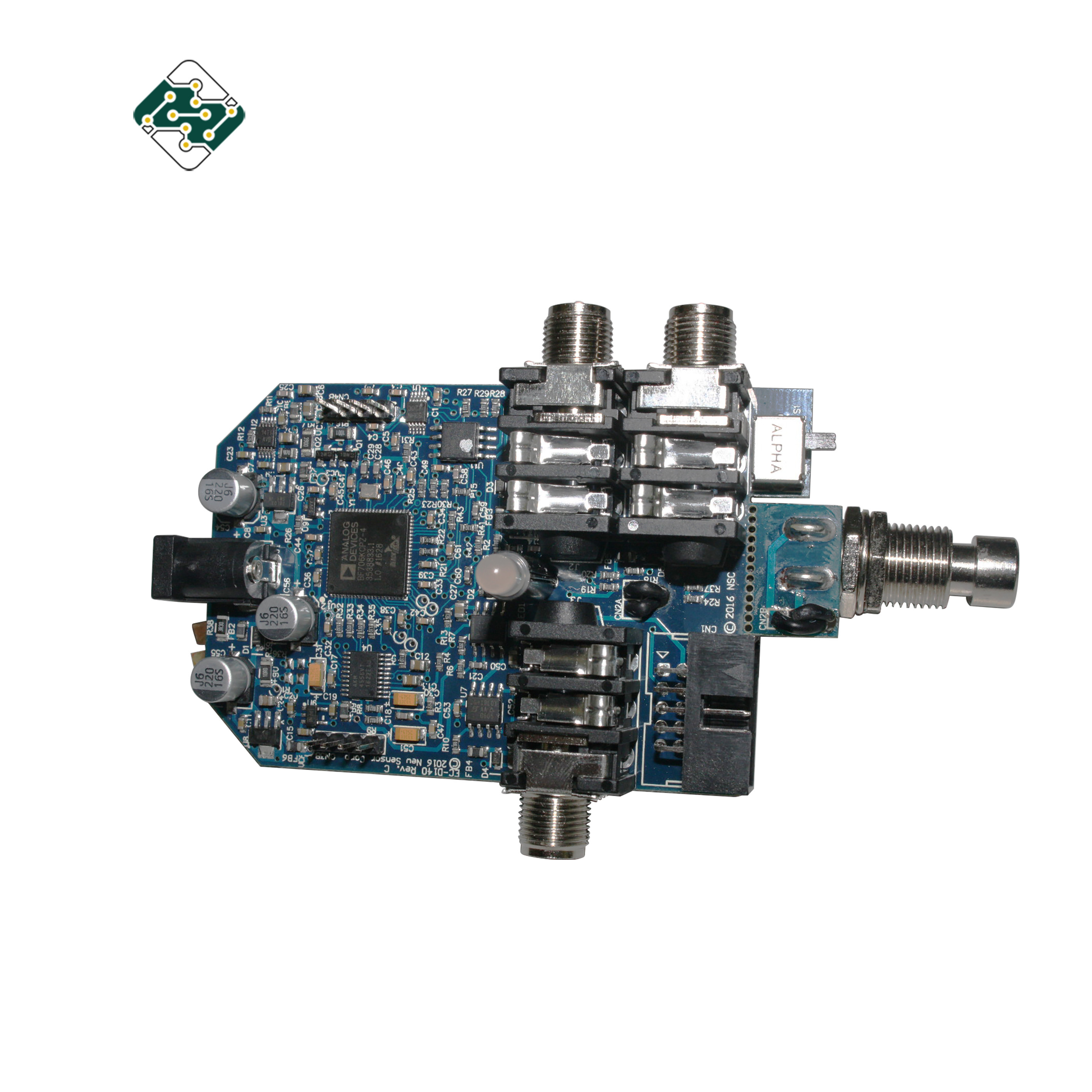 OEM Solar Mobile Power Supply PCBA Circuit Board 94v0 Flame Resistant