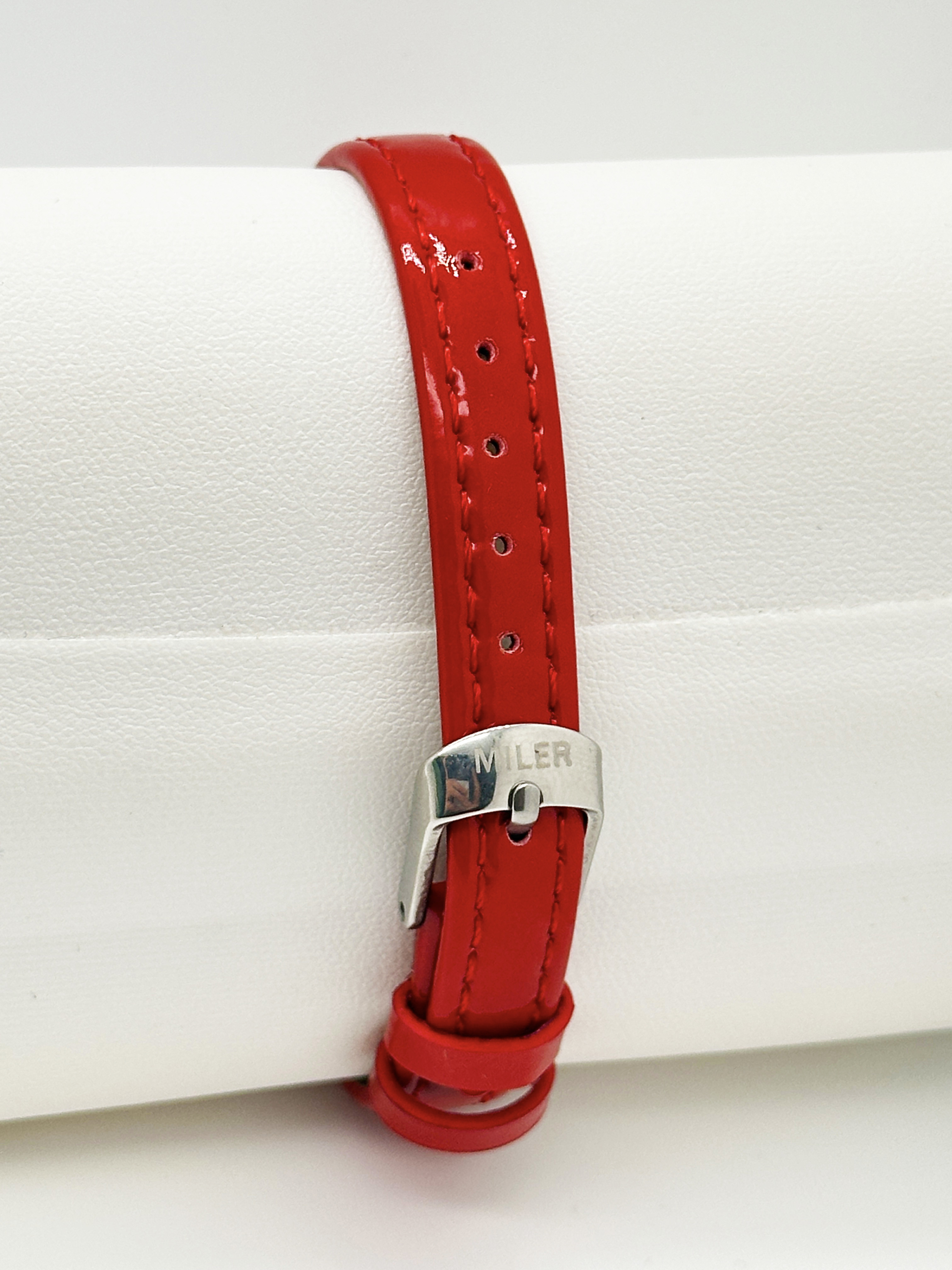 Red Leather Strap Lady Quartz Watch Fashion Quartz Leather Strap Wristwatches