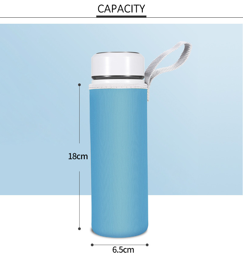 Silk Printing Insulated Neoprene Water Bottle Sleeve