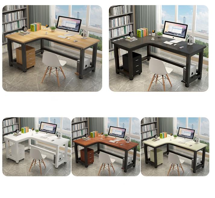 Office Table Study Table Desk White With Drawers Cabinet Writing Working Laptop Table