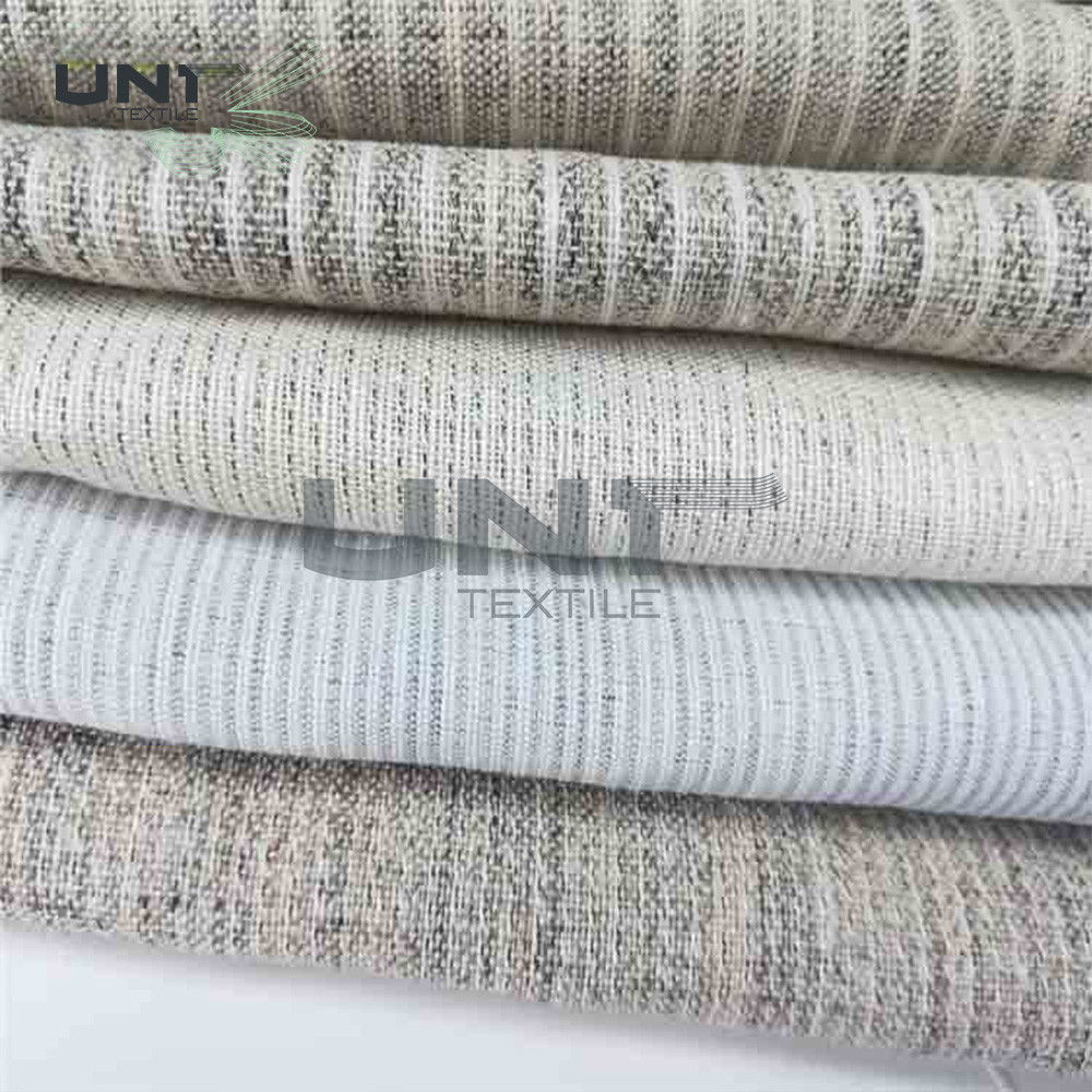 Width 150cm Canvas Woven Wool Interlining For Uniform Suit