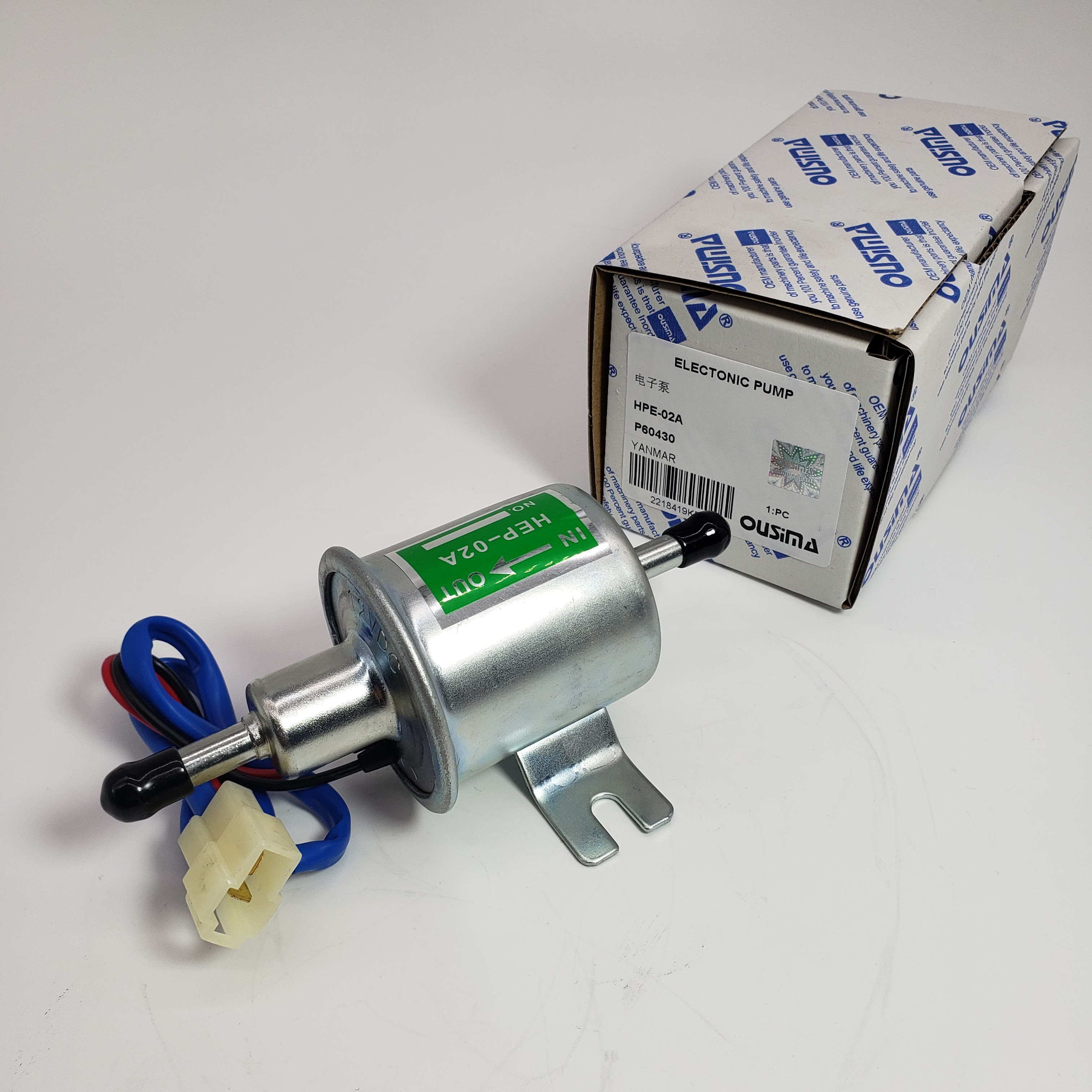 Ousima Electric Fuel Pump HPE-02A P60430 12V For YANMAR