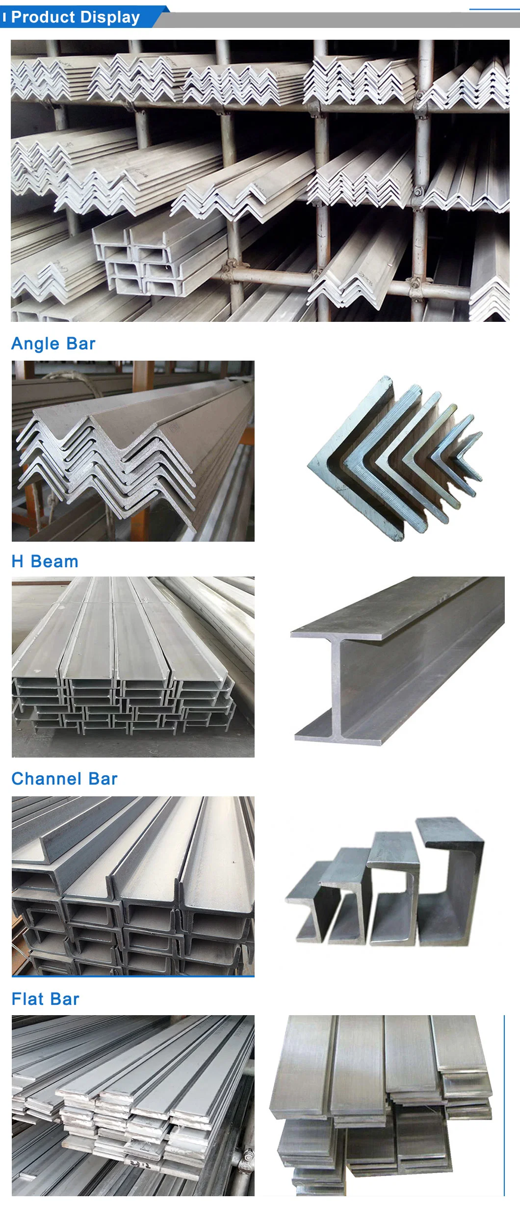 Hot Rolled 310 430 Stainless Steel Channel Bar Price