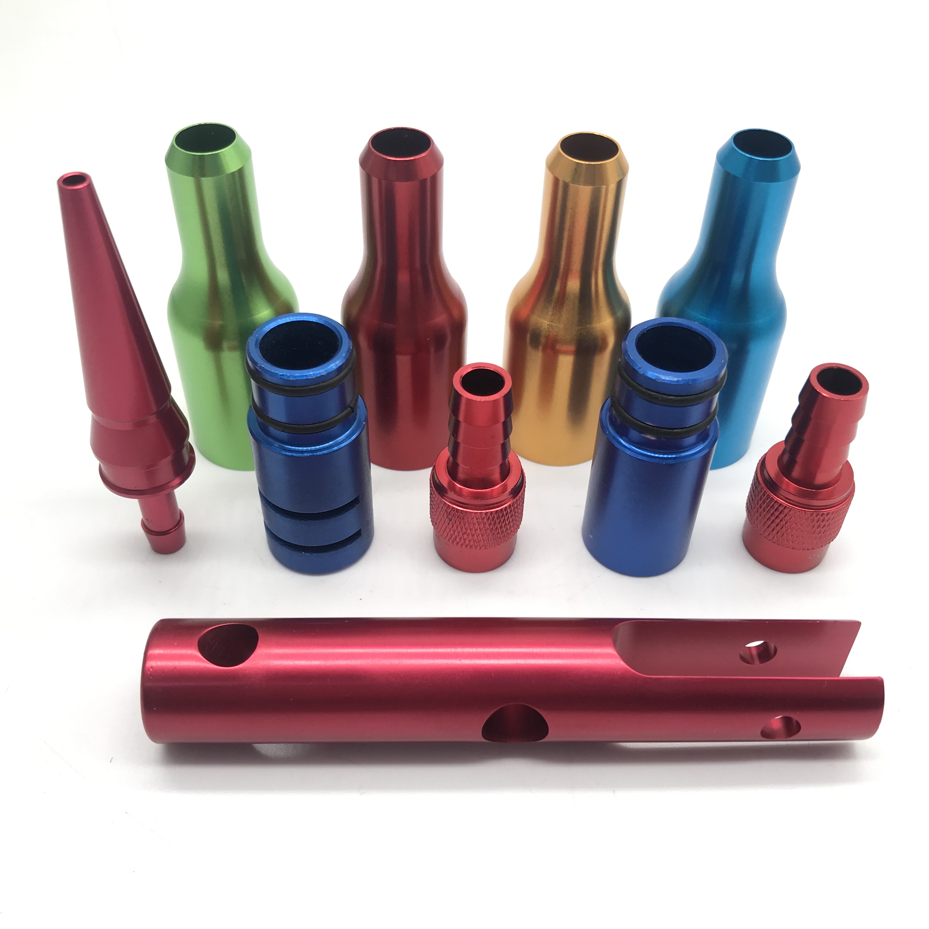 Multicolor Brass CNC Turning Milling Parts Rustproof For Automotive