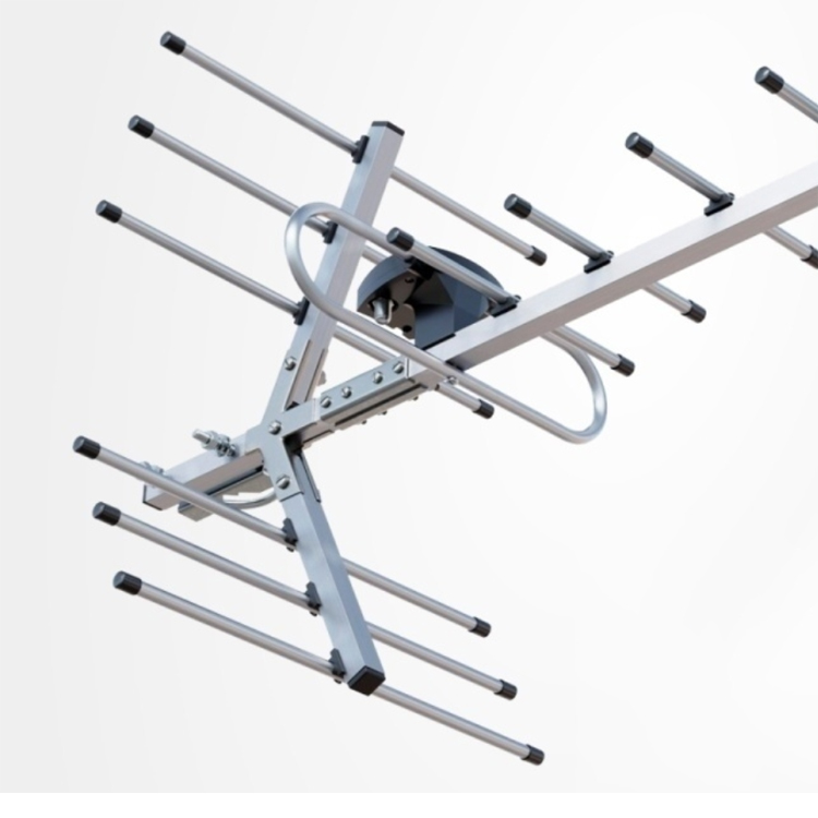 Long Range Wireless Yagi Hdtv Digital Tv Antenna with 3-5V Supply Voltage and 28dBi Gain