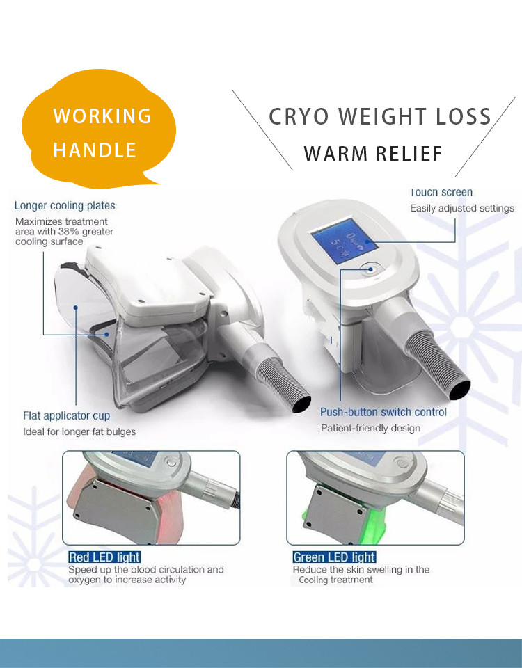 LF-202 4 handles fat reduce cryotherapy cryolipolysis slimming machine for sale