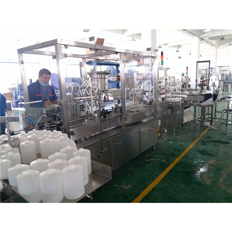Electric 1000ml Buffer Sterile Aseptic Vial Filling Equipment