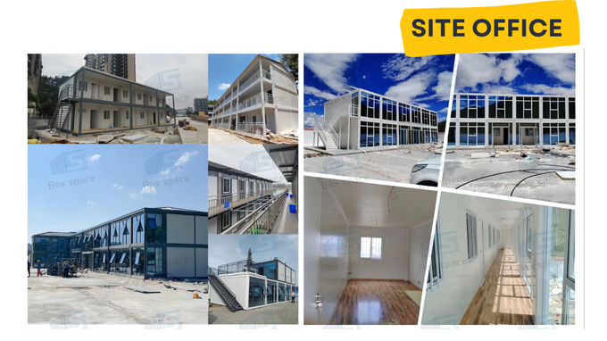 Boxspace Container House Capsule Villa For Outdoor Home Container House Container Office With Bathroom 20ft Container Office