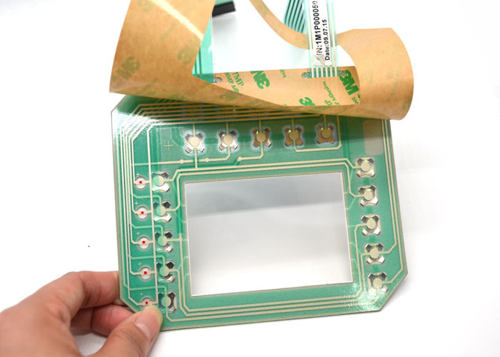 Metal Dome LED Membrane Switch , Membrane Keyboard Water Resistant