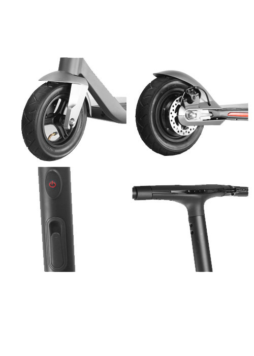 TM-MK-D02 Balance 10 Inch Electric Scooter , Aluminum Alloy Folding Scooter For Adults