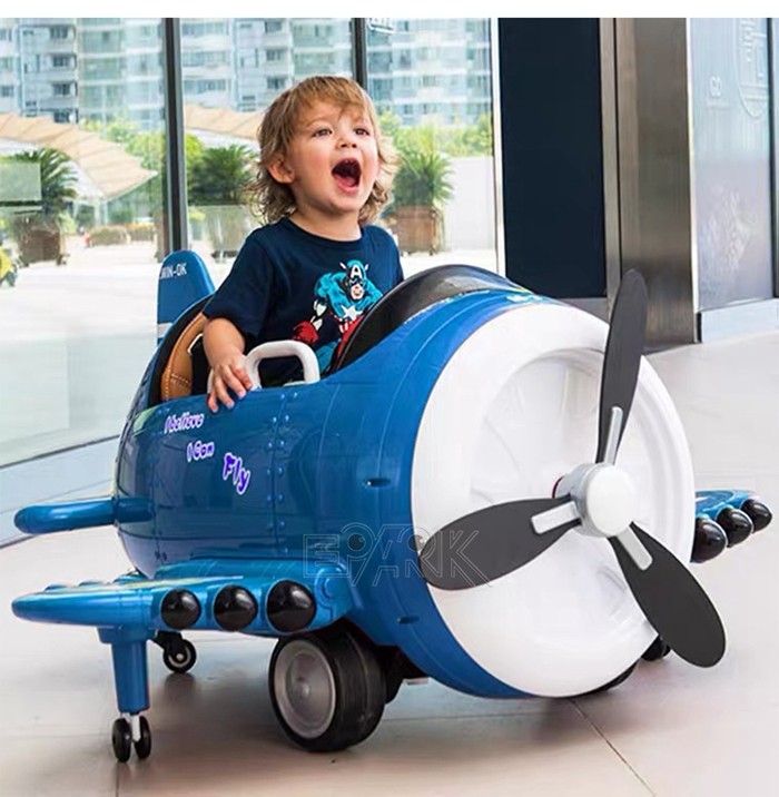 15KG Children Remote Controlled Airplane Plaza Car Amusement Park Kiddie Ride