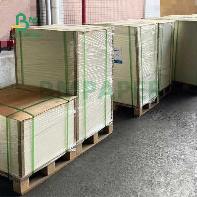 2MM Uncoated Coaster Paper Board For Restaurant Water Absorption 17'' x 22"