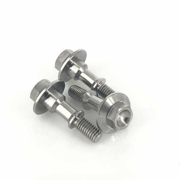 M8 Titanium Hex Head Bolts Motor Cycle Fastener Parts DIN 6923 Golden Oxide