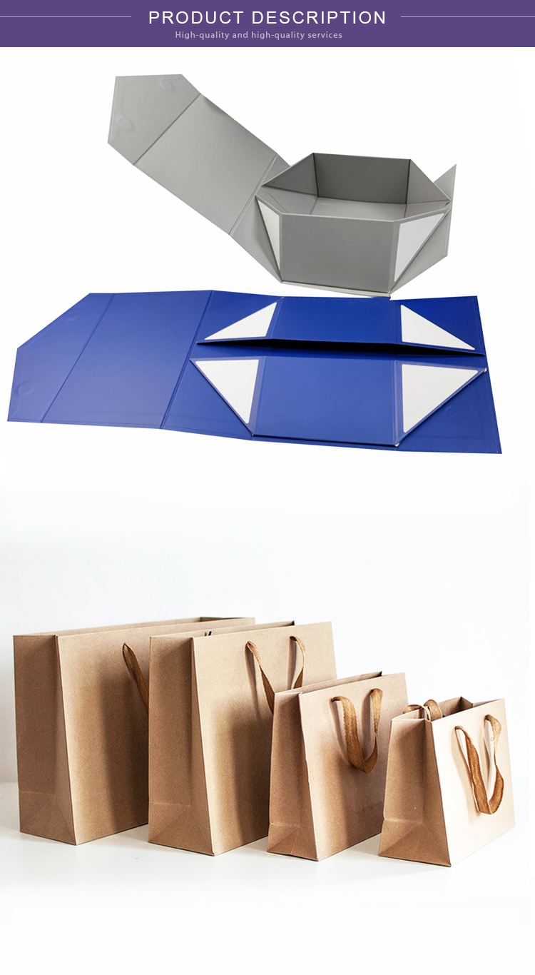 Custom Logo Full Colors Tuck Top Boxes Offset Printing Paper Packing Box