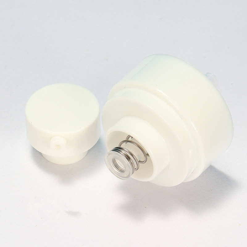18/410 20/410 Airless Plastic Lotion Pump Lotion Pump Dispenser With Transparent Cap