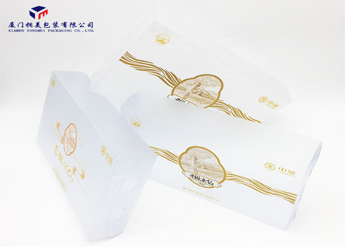 Two Ends Open 0.35MM Matte PVC Custom Made Plastic Boxes 27X5.5X16.5CM