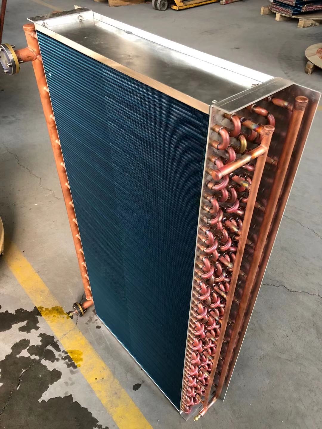 9.52mm AC Condenser Coil Copper Tube Aluminum Fin