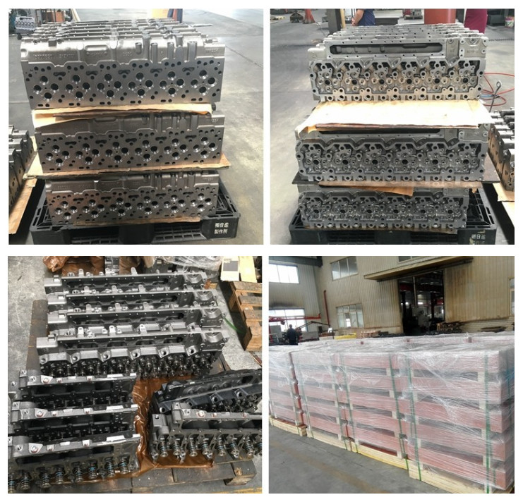 Komatsu Excavator Engine NT855 Cylinder Block 3081283 With Engine Cylinder Head