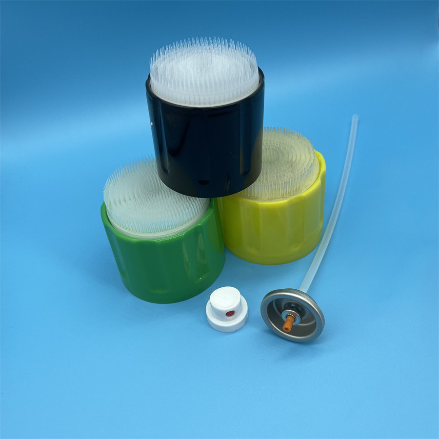 Professional Foam Cleaning Solution Valve and Cap Set - Optimal Dispensing for Effective Cleaning - Specifications Inclu