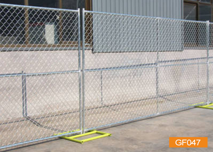 OHSAS 60*60mm Temporary Safety Fencing 40-60g/M2 Zinc Coating