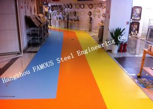 Buy cheap Heterogenous Equivalent Outdoors Vinyl Laminate Flooring Roll Sports Flooring PVC Plastic Composite Material product