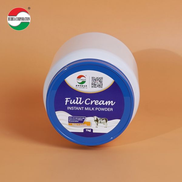 Round PE Plastic Screw-On Cap Lids Pop Top Bottle Jars Caps Plastic Cover for Milk Powder Jar Inner Film