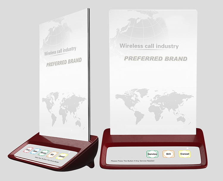 Middle size economic 3 groups calling number displaying monitor of service calling system