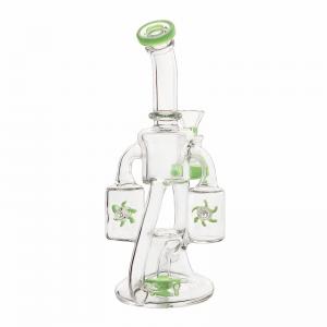 Buy cheap Double Propeller Percolator Bong | Spinning Perc Dab Rig product
