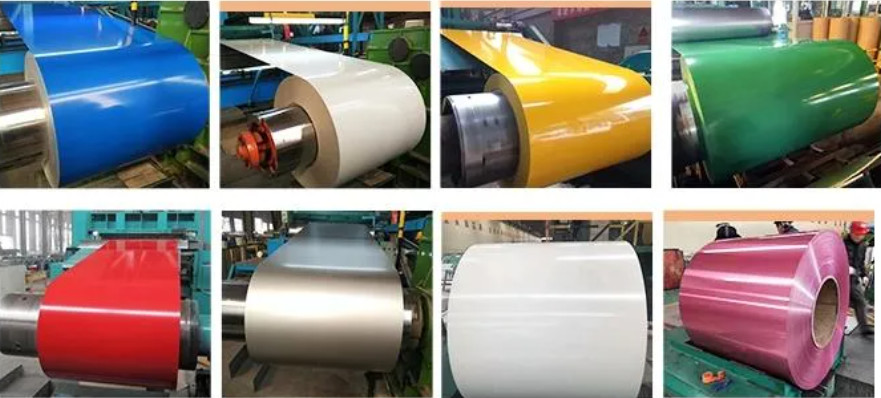 Mesco PPGL Steel Coil Aluzinc Prepainted Galvalume Steel Coil Az150 For Civil Buildings