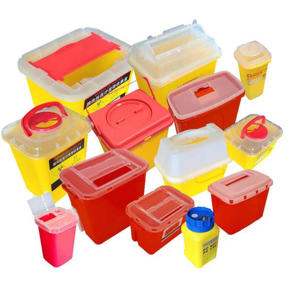 Custom Disposable Sterile Syringe Safety Box Container Needle Plastic Syringe