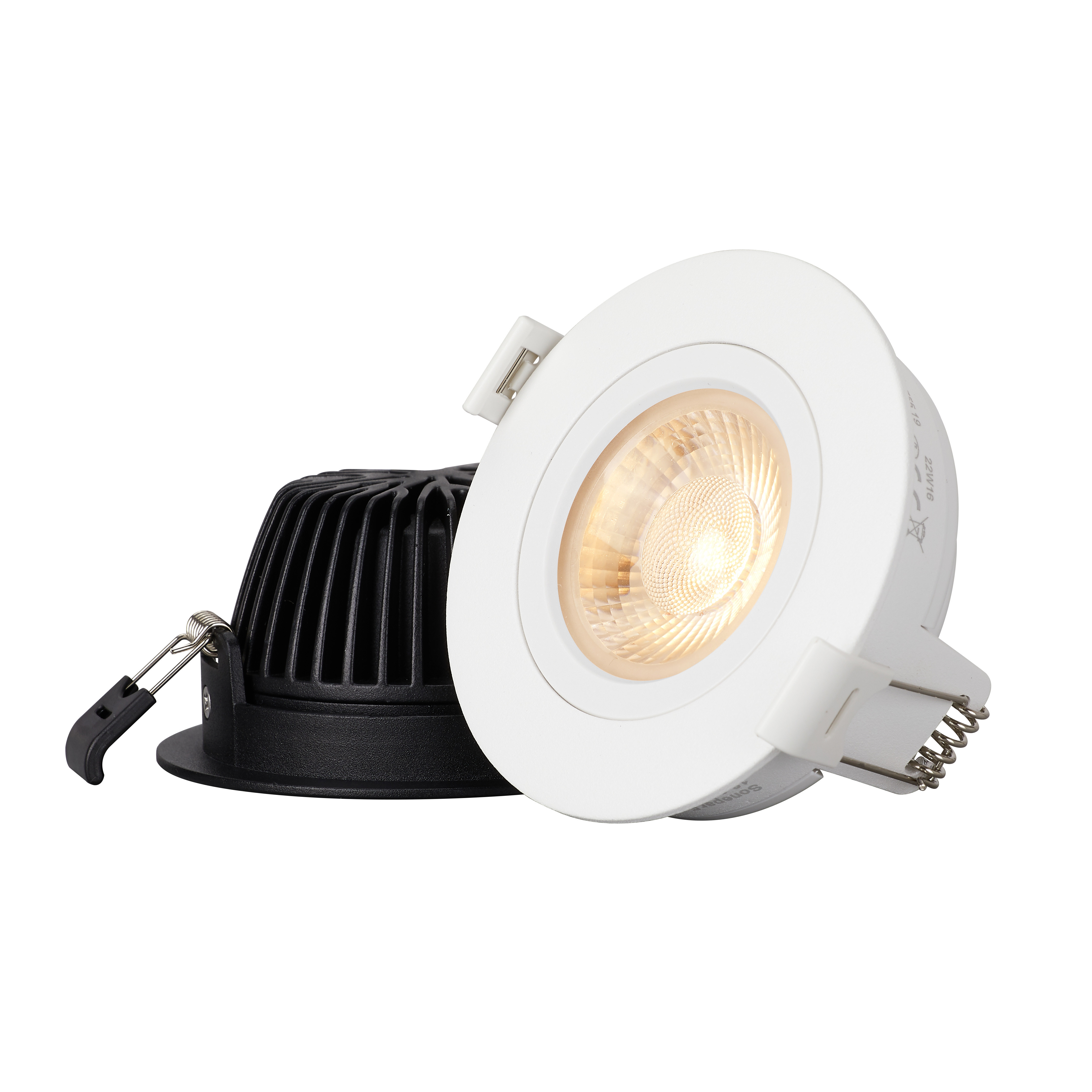 Diameter 92mm Fire Rated Tilt Downlights LED Multiscene For Indoor Use