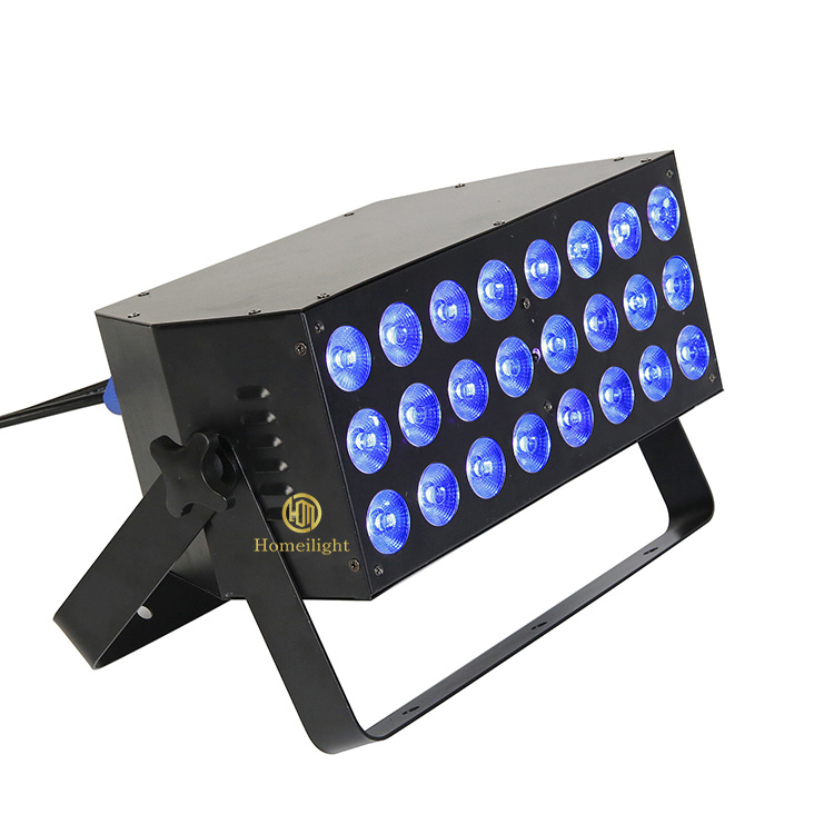 3500-8000K LED Stage Flood Light 24pcs*6W Dj Light DMX512 LED Wall Washer Lighting