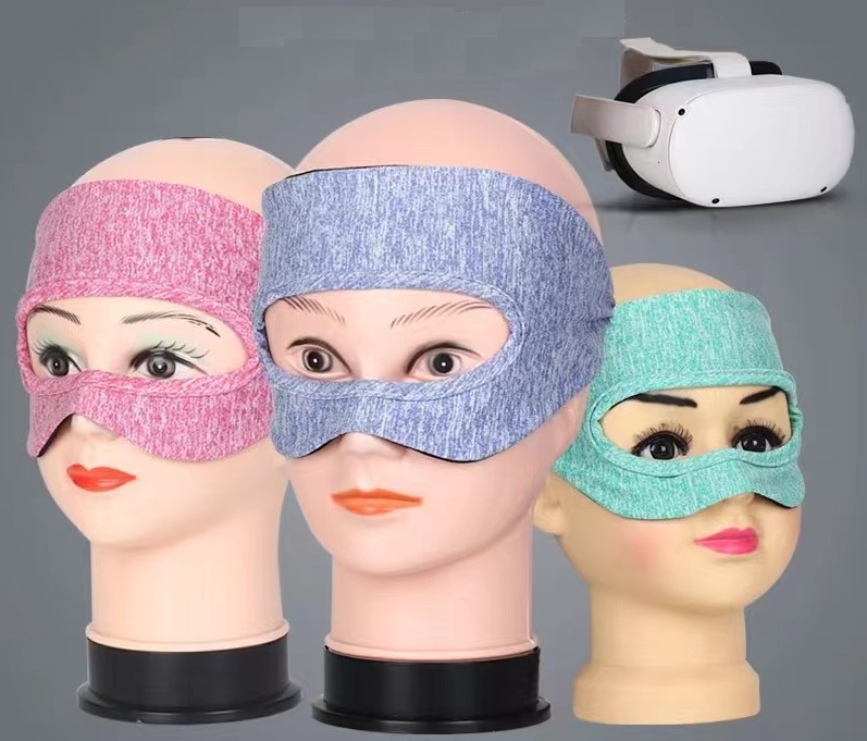 Oculus Quest 2 VR Gaming Accessories Soft VR Eye Mask Reusable Washable