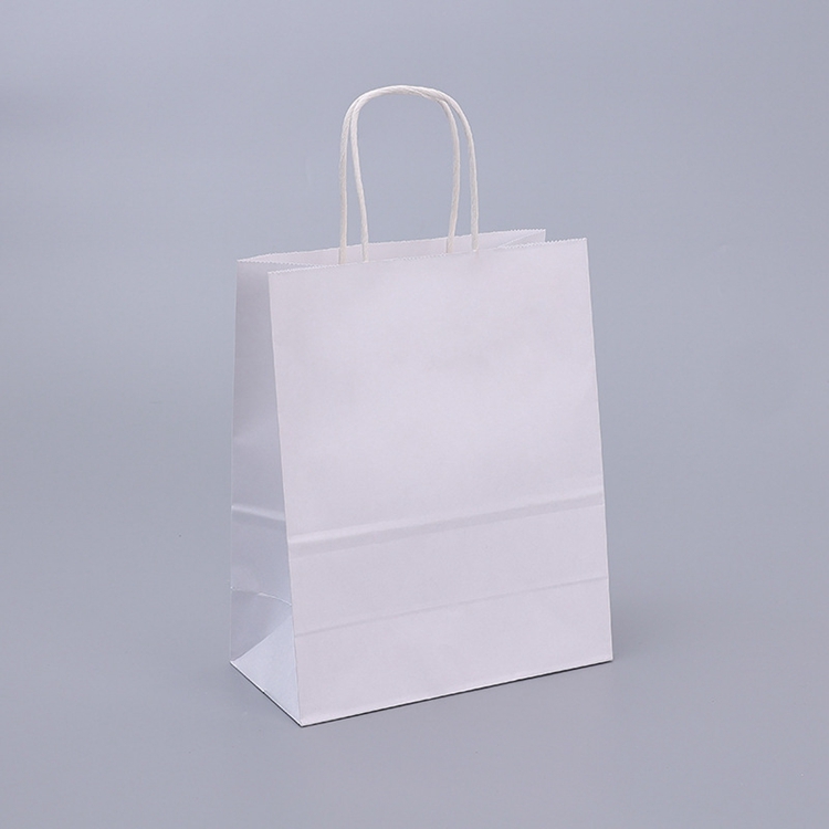 Competitive Eco-Friendly Folding Brown Kraft Paper Shopping Bag with Customized Logo