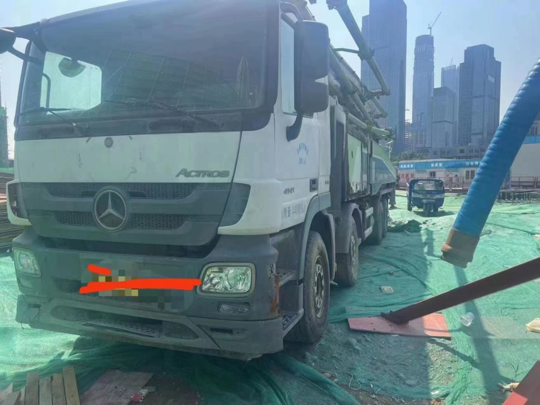 Cpbrothers Used The Heavy Equipment 2019 Zoomlion 56m in Mercedes-Benz Trucks