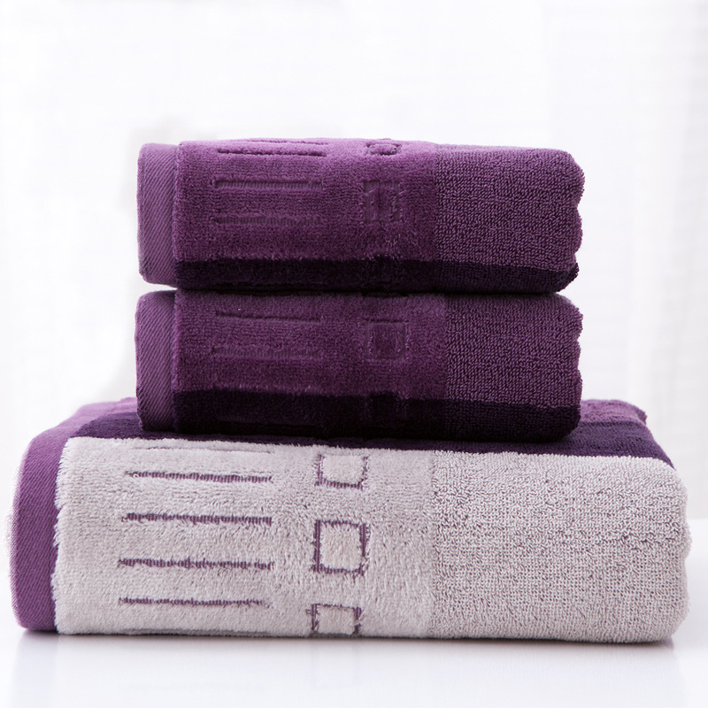 Compressed Cotton Bath Towels with Plush Cut Pile Thick and Oversized Gift-Packaged