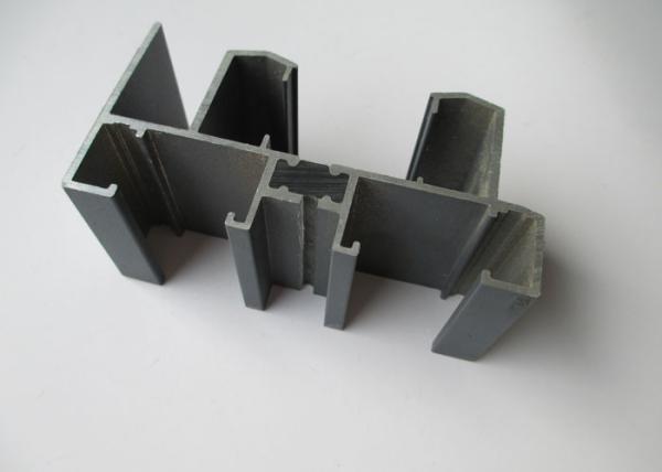 Furniture Powder Coated Aluminium Extrusion Profiles Low Density ISO14001